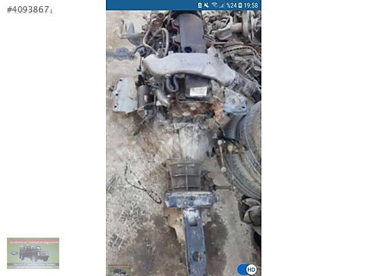 Toyota Hilux 2L Çıkma Motor