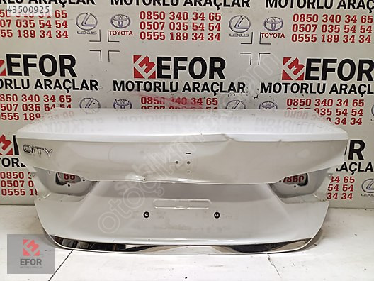 HONDA CİTY BAGAJ KAPAK ORJİNAL ÇIKMA YEDEK PARÇA 22-24