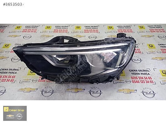 OPEL İNSİGNİA B SOL ÖN DÜZ FAR ÇIKMA SÖKME YEDEK PARÇA