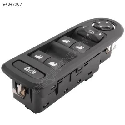 Cam Anahtarı Sol Cerceveli Siyah Ayna Katlamalı 308 08-14-508