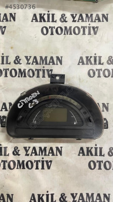 CİTROEN C3 GÖSTERGE PANELİ ÇIKMA ORJİNAL