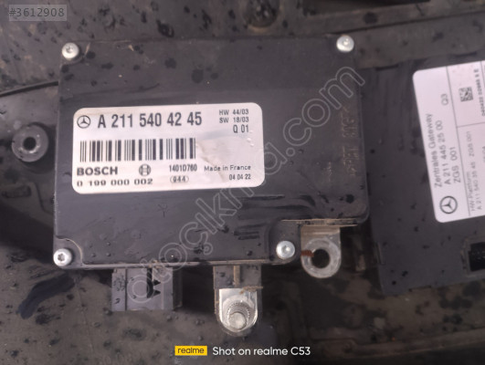 W211 MERCEDES AKÜ KONTROL BEYİN