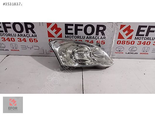 TOYOTA COROLLA SAĞ FAR HB ORJİNAL ÇIKMA YEDEK PARÇA 04-06
