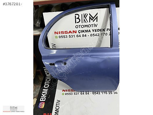 Nissan Micra K12 Sağ Arka Kapı
