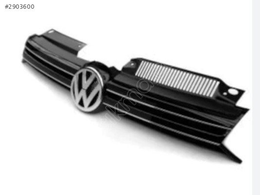 VW Golf 6 Ön Panjur Krom Armalı 5K0853651AG Orijinal Sıfır