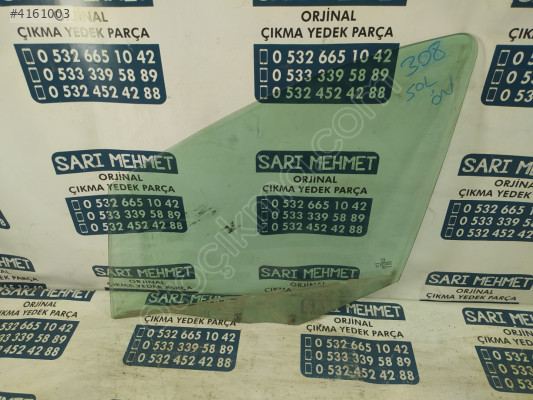 ÇIKMA PEUGEOT 308 SOL ÖN KAPI CAMI 43R-000929