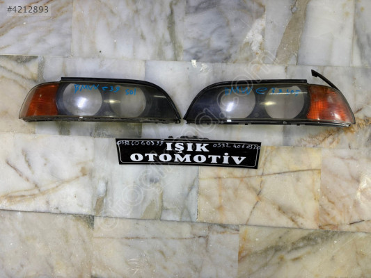 bmw E 39 SAĞ SOL FAR CAMI