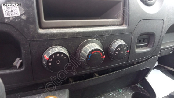 Renault Master 3 klima kontrol paneli çıkma