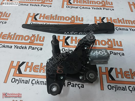 RENAULT MEGANE 4 ARKA SİLECEK MOTORU VE KOLU 287109757R 0 390