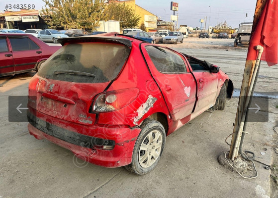 Peugeot 206 bagaj çıtası