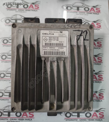 DACİA DUSTER 1.5 DCİ MOTOR BEYNİ 8201002106-8201127198