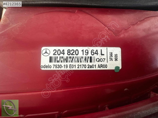 MERCEDES C180 ARKA SOL STOP 2048201964