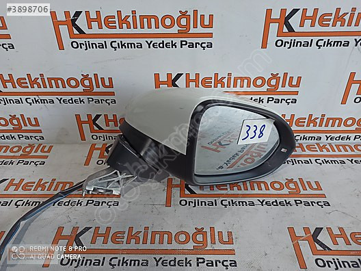 VW PASSAT B8 ORJİNAL KAPI AYNASI SAĞ ELEKTRİKLİ SİNYALLİ MANUEL
