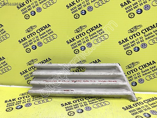 MERCEDES W210-210 ÖN TAMPON ÇEKİ DEMİR KAPAĞI 1996-1999