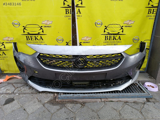 OPEL CORSA F ÖN TAMPON DOLU GRİ ÇIKMA ORJİNAL YEDEK PARÇA
