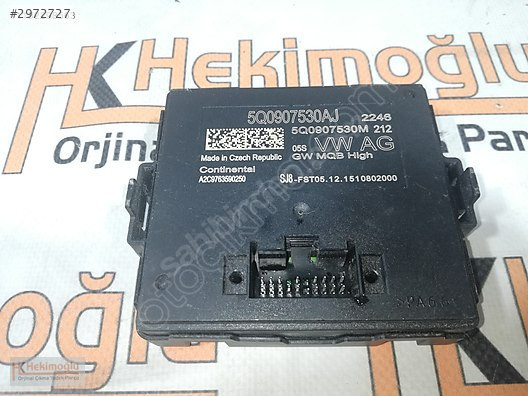 VW AUDI AĞ GEÇİDİ GATEWAY KONTROL MODÜLÜ 5Q0907530AJ 5Q0907530M