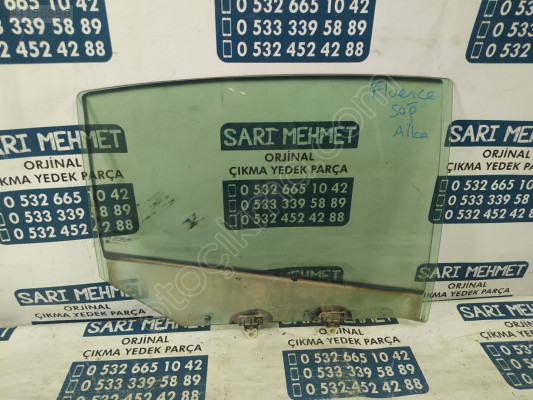 ÇIKMA RENAULT FLUENCE SAĞ ARKA KAPI CAMI 43R-00097