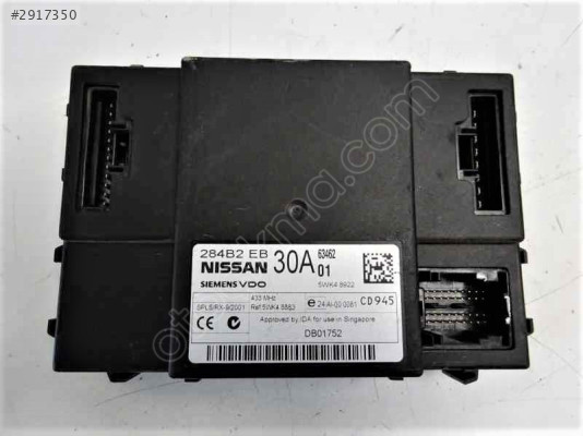 Navara D40 Pathfinder R51 Body Konfor Modülü Beyni 284B2EB30A