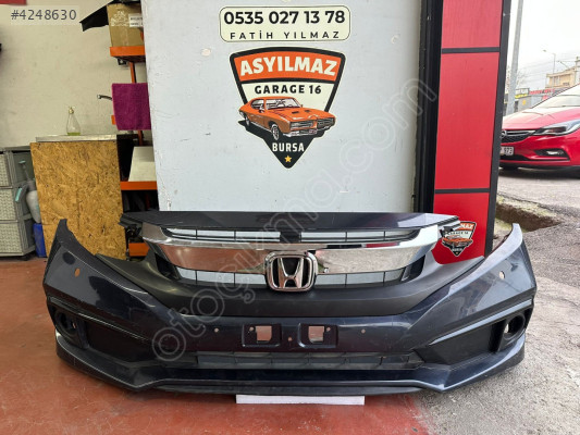 CİVİC FC5 MAKYAJLI ÖN TAMPON ORJİNAL DOLU