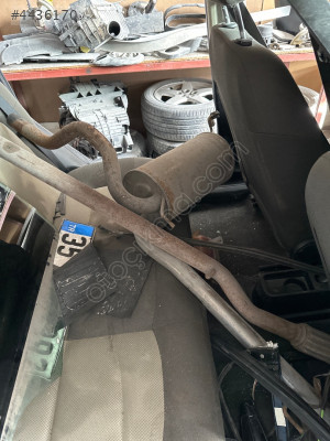 Fiat linea 1.3 multijet egzos komple egzoz