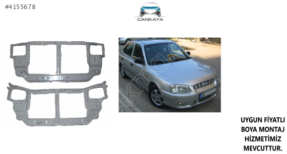 HYUNDAI ACCENT MILENYUM ON PANEL 00-02 SIFIR 64100-25400