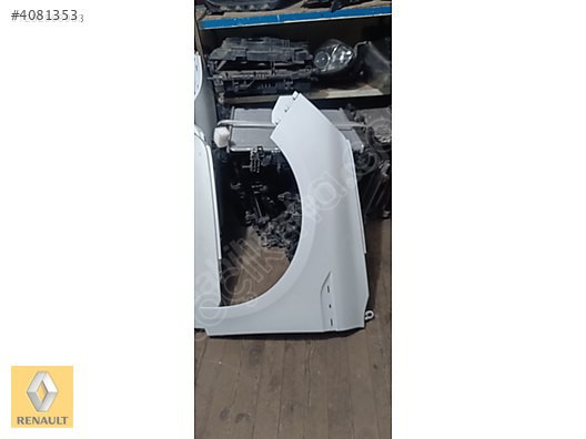 RENAULT MEGANE 4 BEYAZ ÇIKMA ORJİNAL SOL ÖN ÇAMURLUK VE DİGERLER