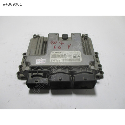 Peugeot 207 Citroen C3 Motor Beyni 0281017336 EDC17C10 9677030080