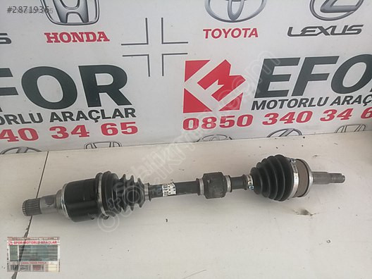 TOYOTA COROLLA 1.8 HYBRİD SOL KOMPLE AKS 2019-2023