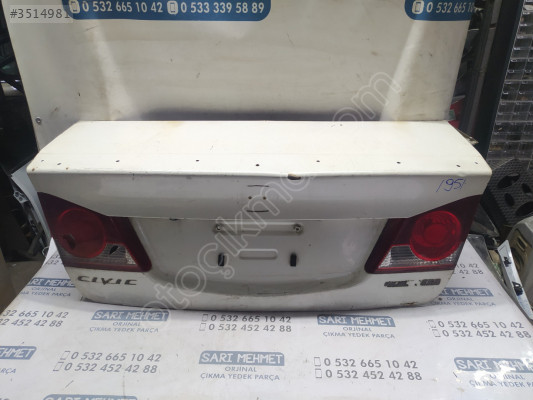 ÇIKMA HONDA CİVİC BAGAJ KAPAĞI 1951