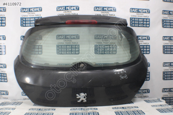 ÇIKMA PEUGEOT 308 BAGAJ KAPAĞI 2224