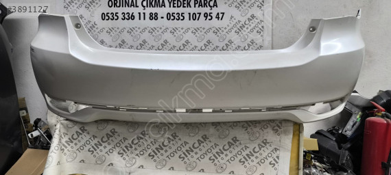 SİNCAR OTO'DAN TOYOTA AVENSİS 2016 2018 ARKA TAMPON ORJİNAL ÇIKMA