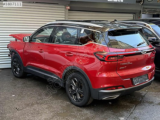 CHERY TIGGO 7 PRO KIRMIZI SOL ÖN KAPI ORJINAL
