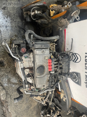 Peugeot 206 1.04 benzinli komple motor
