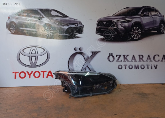 2020-2025 TOYOTA YARİS CROSS ÇIKMA ORİJİNAL SAĞ ÖN FAR