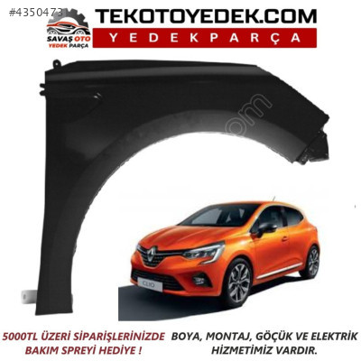 CLİO 5 ÖN ÇAMURLUK SAĞ SOL 2019 VE ÜZERİ / KAMPANYA