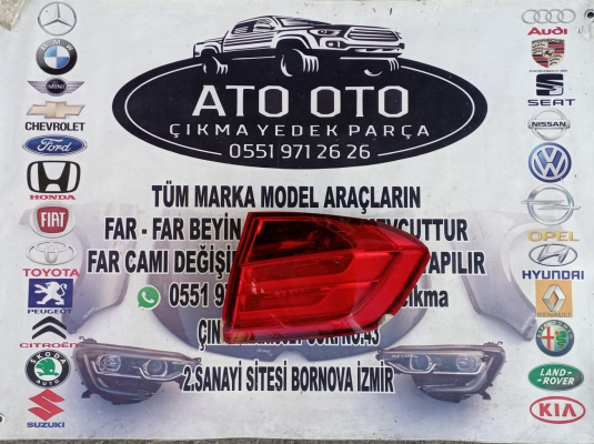 BMW F30 ORJİNAL CIKMA SAĞ STOP
