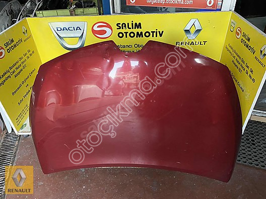 RENAULT CLIO 4 ÇIKMA ORJINAL BORDO KAPUT
