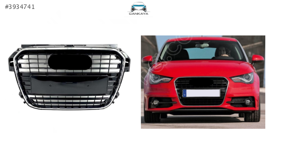 AUDİ A1 2013+ ÖN PANJUR PİANO BLACK KROMLU TİP (SIFIR)
