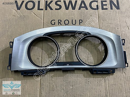 VW GOLF 7 2013-2016 KM SAATİ ÇERÇEVESİ ÇERÇEVE 5G0857059 GRİ