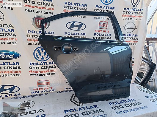 Toyota Corolla sağ arka kapı orjinal 2019-2024 göçük hasarlı