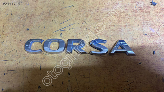 OPEL CORSA D CORSA E CORSA YAZISI 93189517 CANCAN OPEL