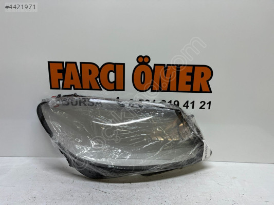 MERCEDES C SERİSİ W205 SAĞ FAR CAMI SIFIR LOGOLU