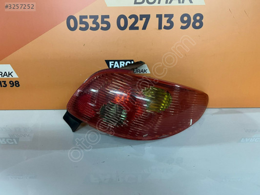 PEUGEOT 206 SAĞ STOP İTHAL DUYSUZ