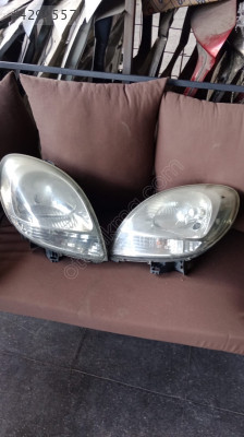 Renault Kango2 içi nikajlı sağ sol ön far takım