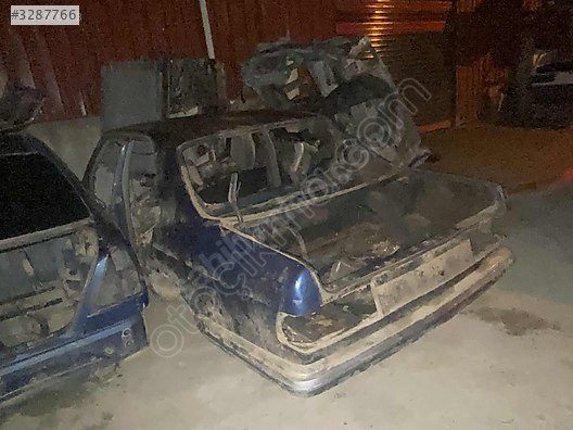 MERCEDES W126 SE KASA TAVAN ARKA KOMPLE OKSİTSİZ TEMİZ