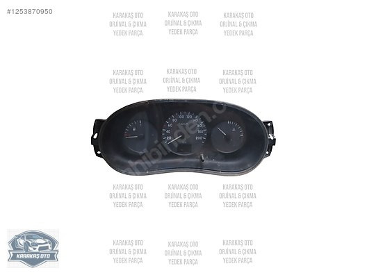 RENAULT CLİO 2 KİLOMETRE SAATİ ORJİNAL ÇIKMA 8200104457A