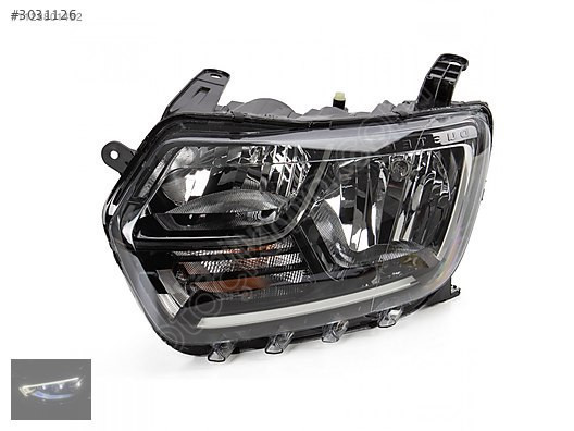 DACİA DUSTER SOL FAR SIFIR OEM:260609367R