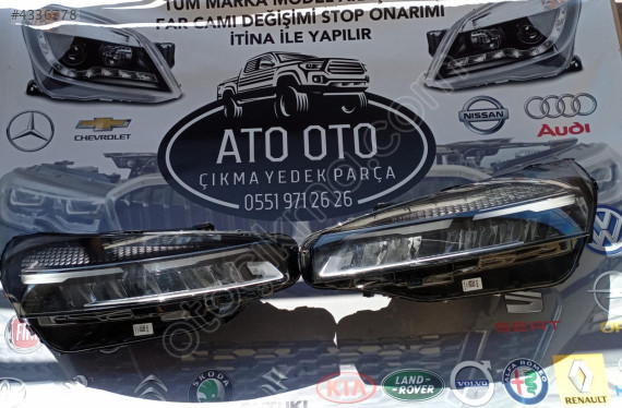 RENAULT CLİO 6 ORJİNAL ÇIKMA SAĞ SOL FAR