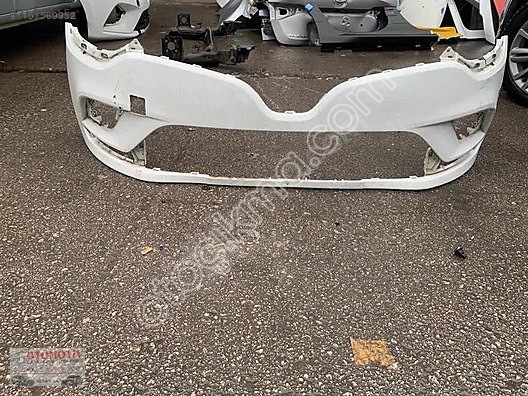 RENAULT CLİO 4 BEYAZ ÖN TAMPON ORJİNAL