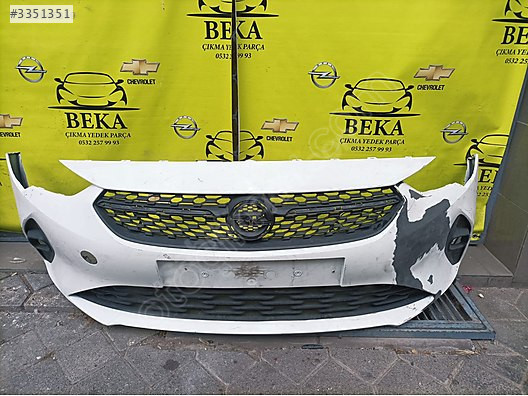 OPEL CORSA F DOLU ÖN TAMPON ÇIKMA ORJİNAL YEDEK PARÇA